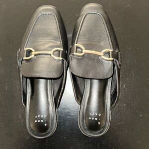 Women's Sandy Mule Flats with Memory Foam Insole - A New Day™